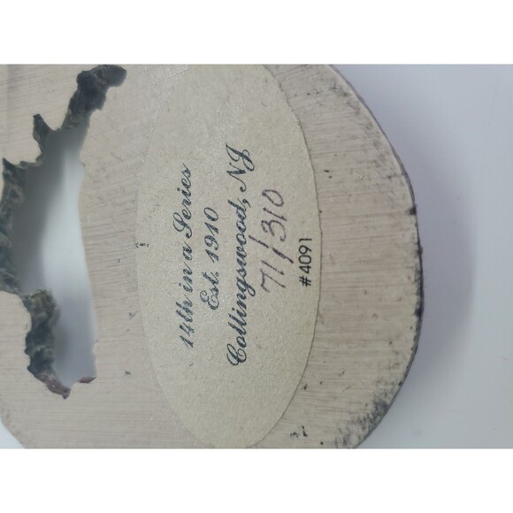 Hestia Ornament Foster Warne 100 Years 4091 Collingswood Nj Hanging Decoration - Picture 9 of 12